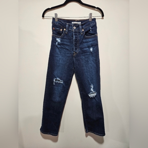 Levi's Denim - Levi's Ribcage Straight‎ Ankle Jeans